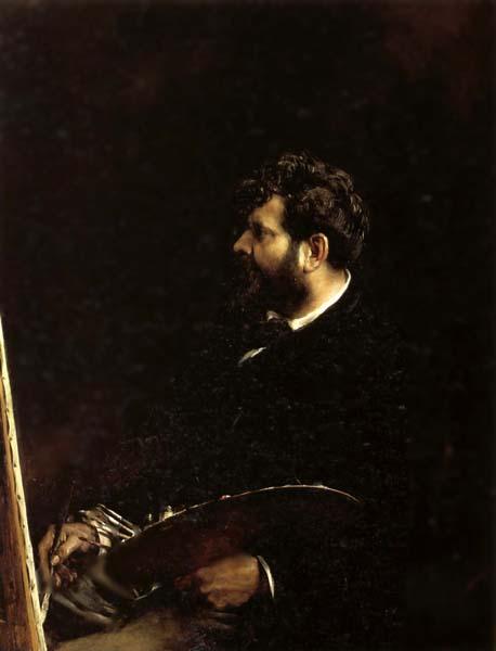 Marques, Francisco Domingo Self-Portrait oil painting image